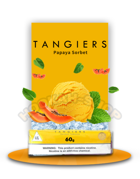 TANGIERS Papaya Sorbet - טבק טנג'ירז סורבה פאפיה אקזוטי